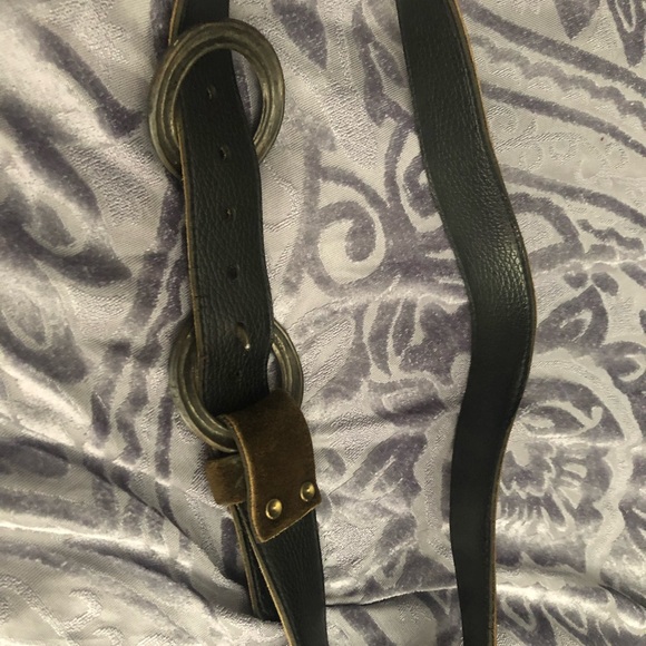 Vintage boho hippie horse bridle bit hardware cinch belt 🌸🍃 - Picture 3 of 3